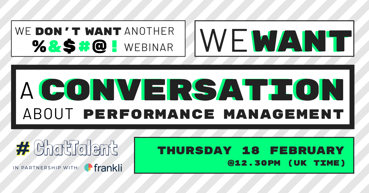 A conversation about Performance Management